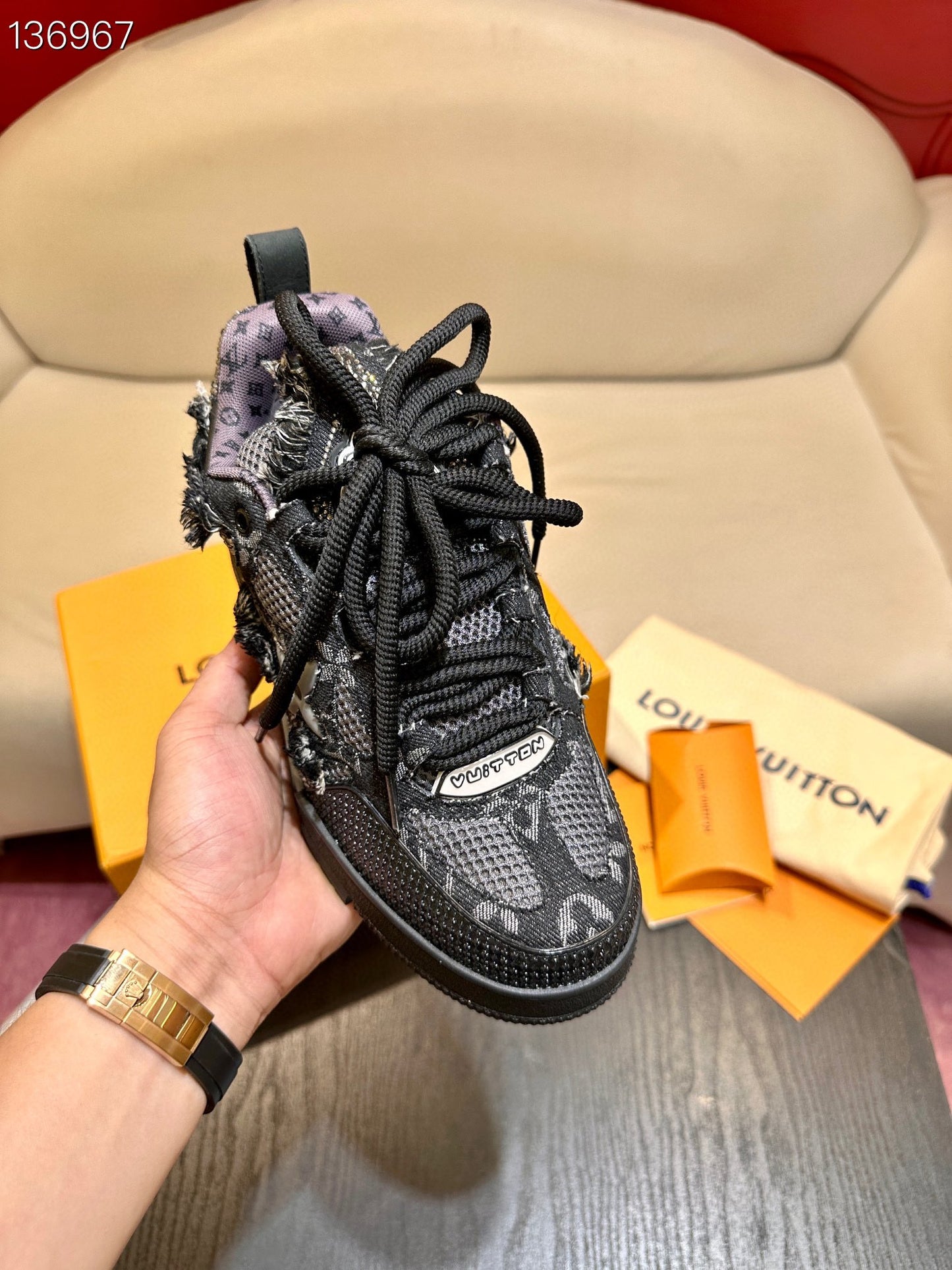 L*V SKATE "SPARKLING BLACK"
