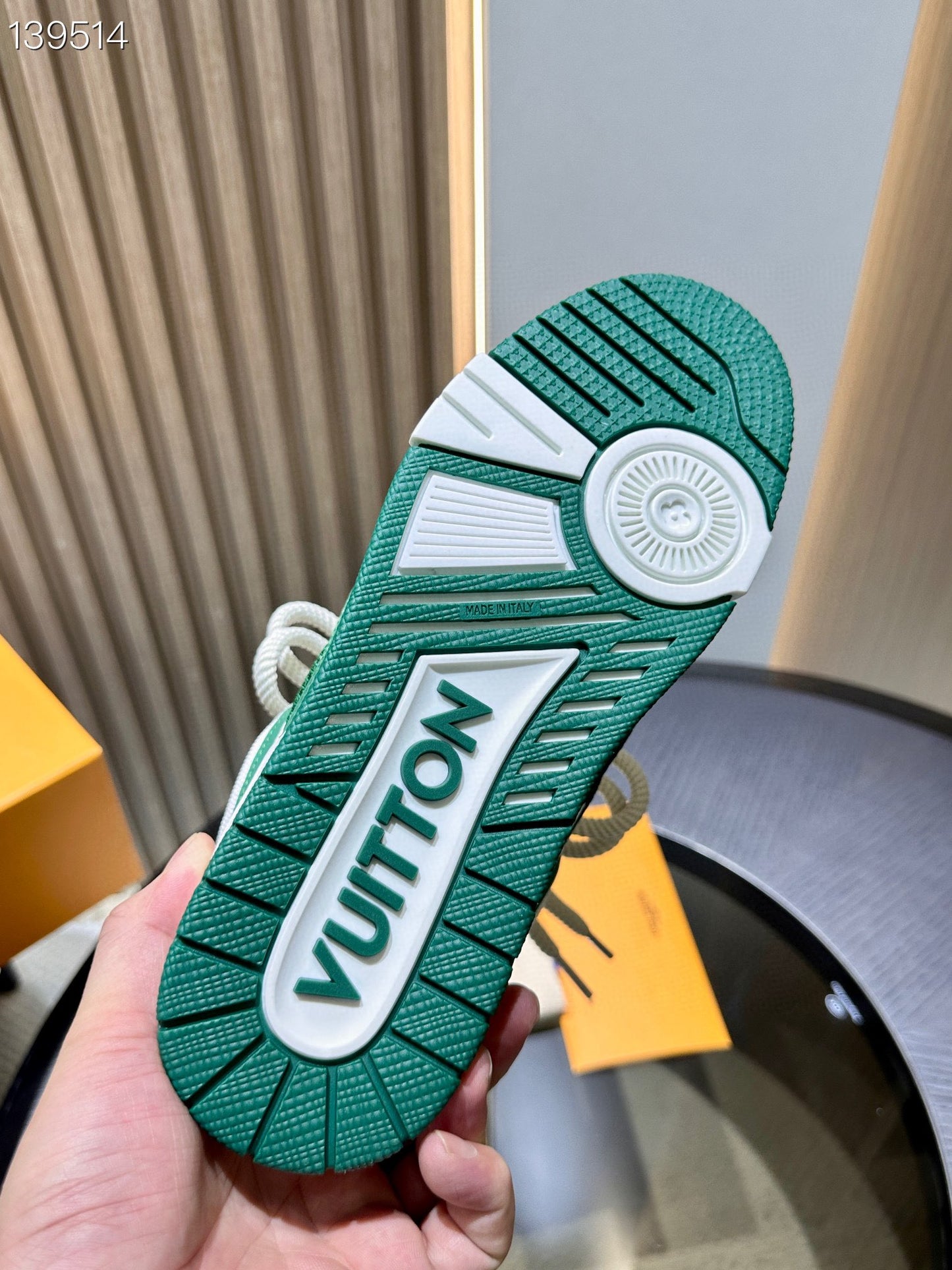 L*V SKATE "WHITE GREEN"