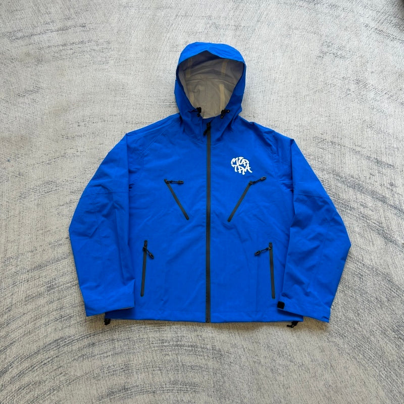 M*RTRA "MONOGRAM SHELL" JACKET - Blue