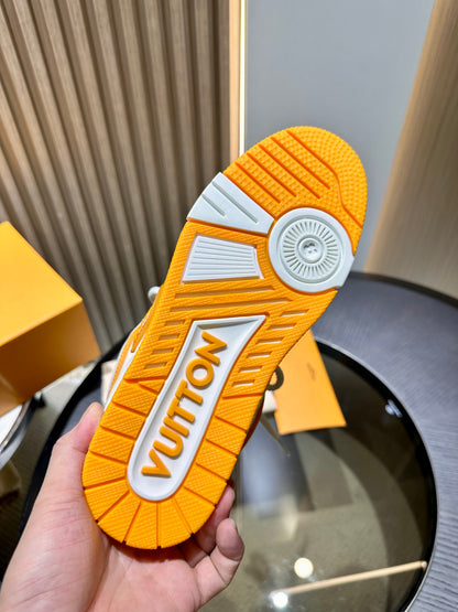 L*V SKATE "WHITE ORANGE"