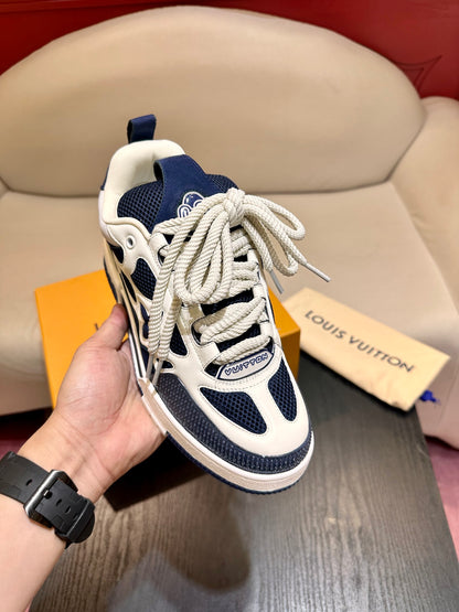L*V SKATE "WHITE BLUE"