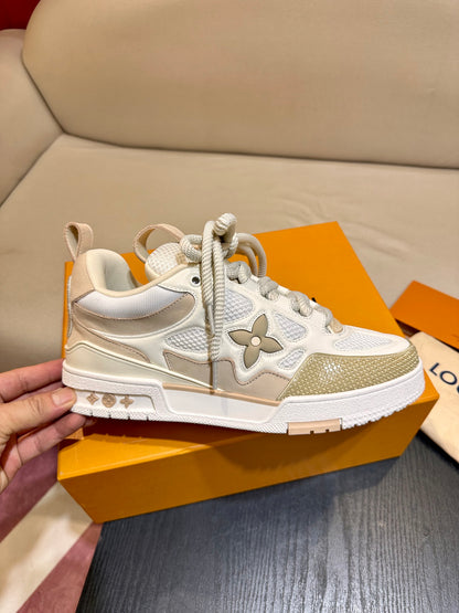 L*V SKATE "WHITE BEIGE"