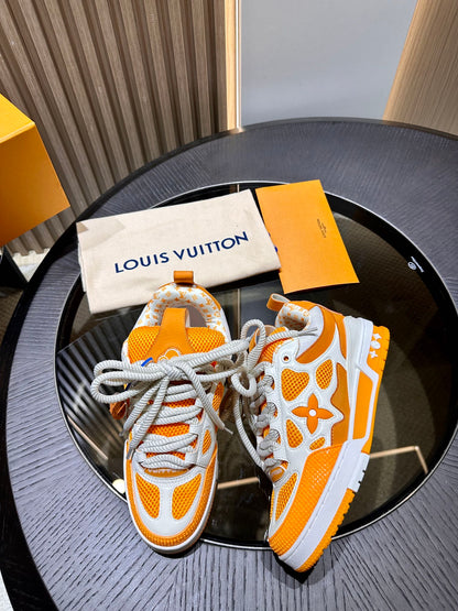 L*V SKATE "WHITE ORANGE"
