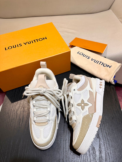 L*V SKATE "WHITE BEIGE"