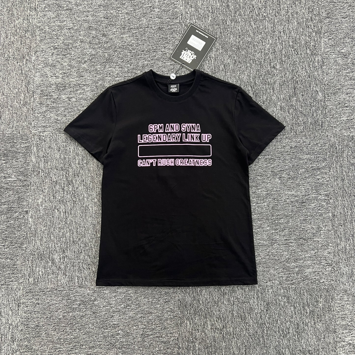 SY*A x 6PM Tee "Cant't Rush Greatness"