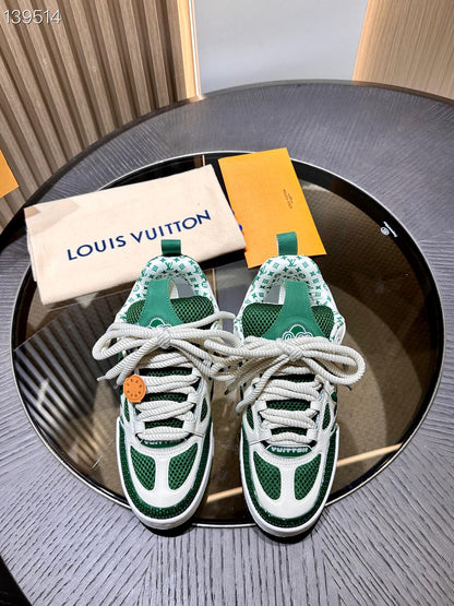L*V SKATE "WHITE GREEN"