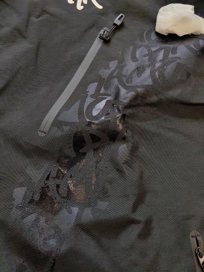 M*RTRA "MONOGRAM SHELL" JACKET - Black